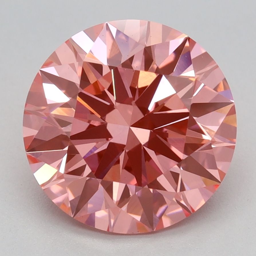 2.58 ct. round Lab Grown Diamond front image