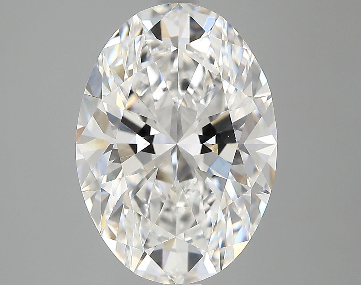 4.08 ct. oval Lab Grown Diamond front image