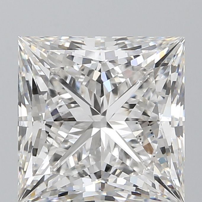 6.31 ct. princess Lab Grown Diamond front image