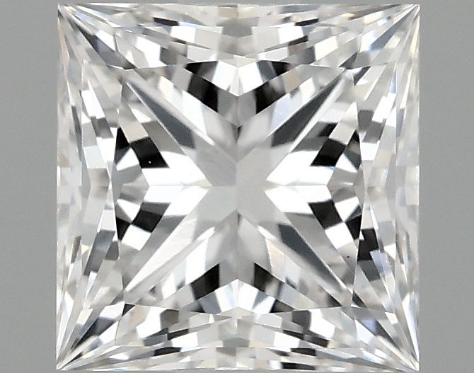 1.10 ct. princess Lab Grown Diamond front image