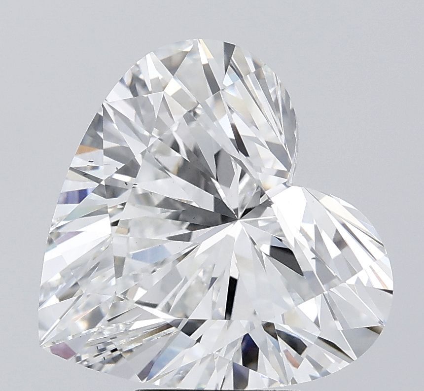 5.19 ct. heart Lab Grown Diamond front image