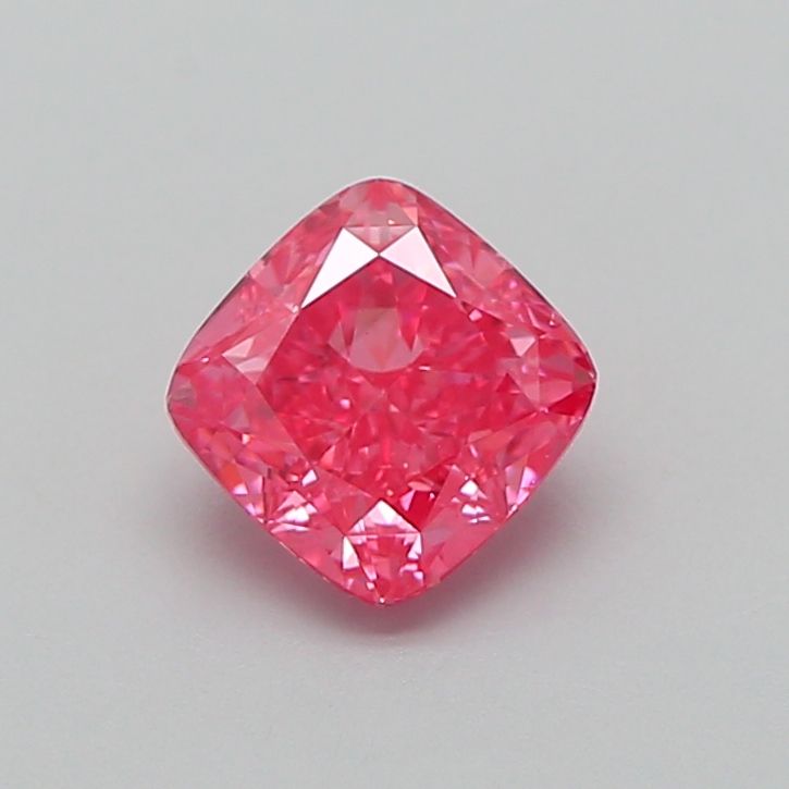 1.06 CT Fancy Vivid Pink CUSHION MODIFIED
