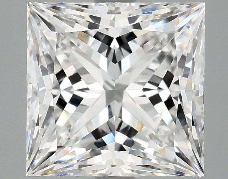 4.13 ct. princess Lab Grown Diamond front image