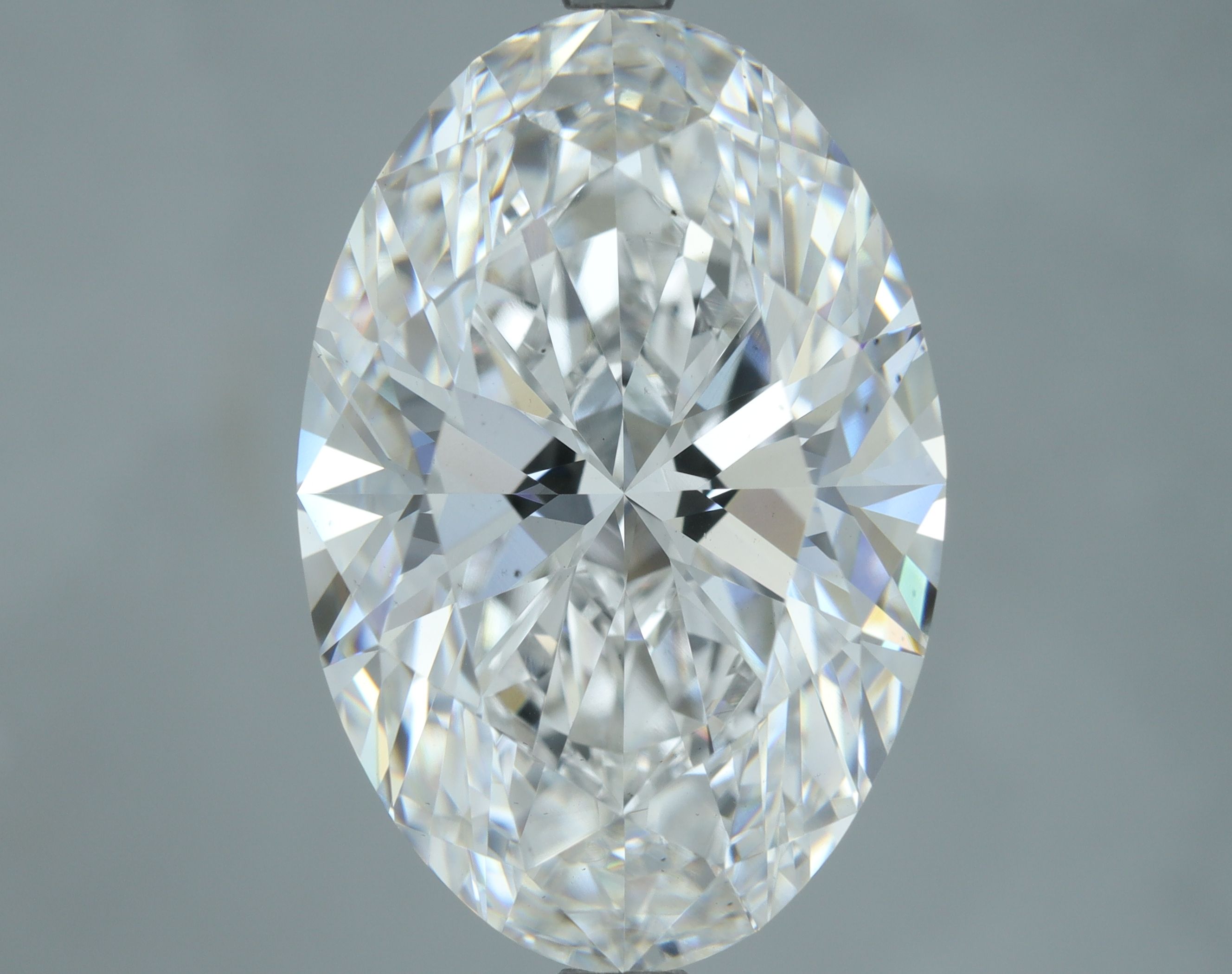 9.01 ct. oval Lab Grown Diamond front image