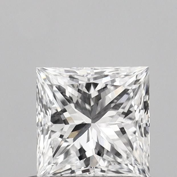 0.58 ct lab-grown Princess Diamond