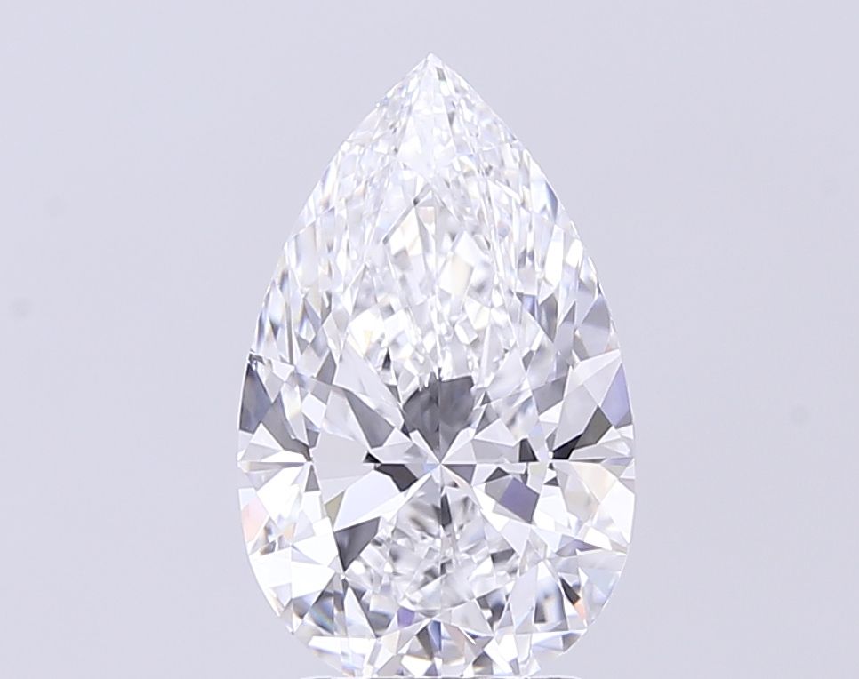 3.25 ct. pear Lab Grown Diamond front image