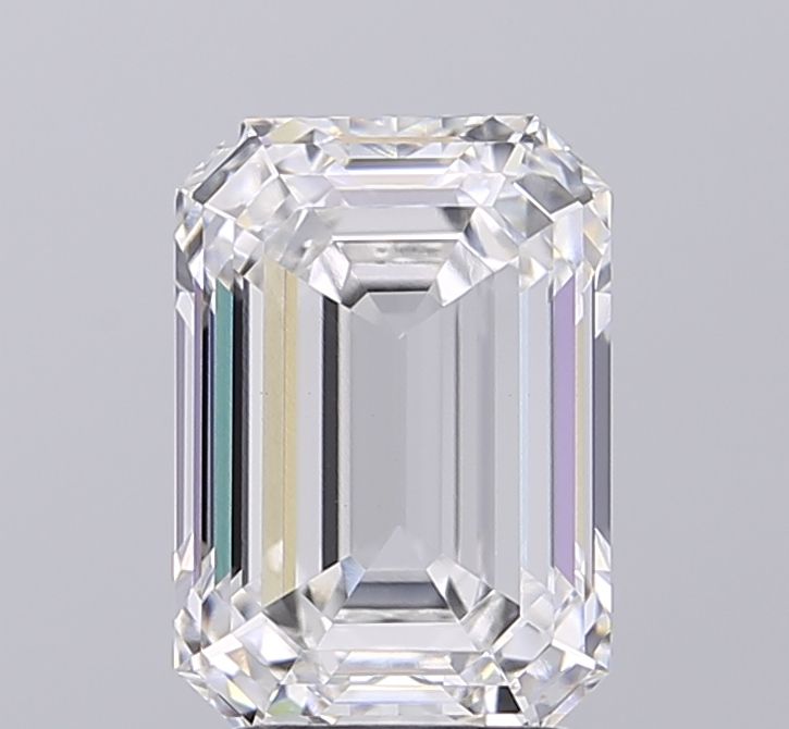 3.04 ct. emerald Lab Grown Diamond front image
