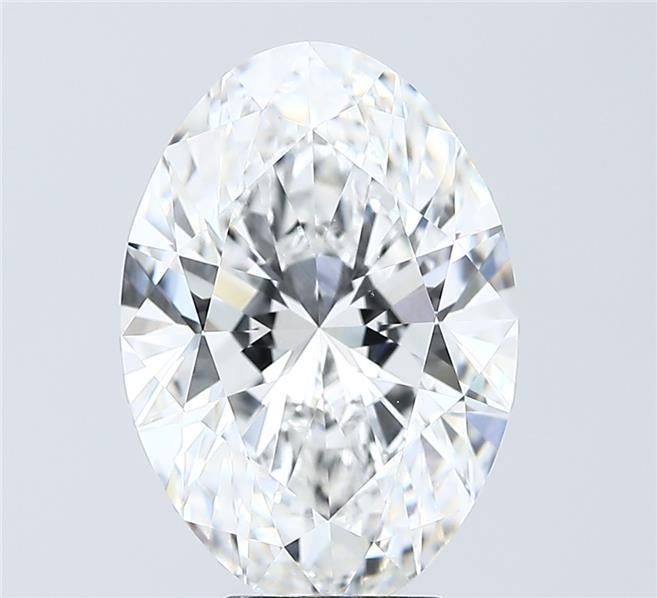 5.00 ct. oval Lab Grown Diamond front image