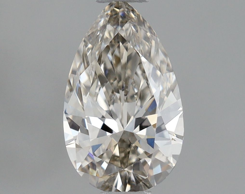 0.76 ct lab-grown Pear Diamond