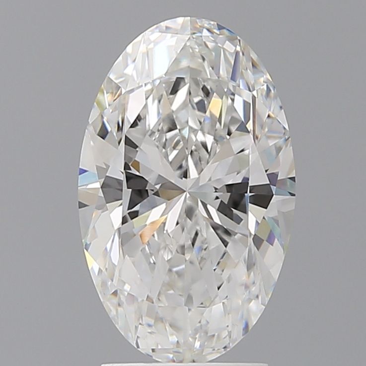 3.05 ct. oval Lab Grown Diamond front image