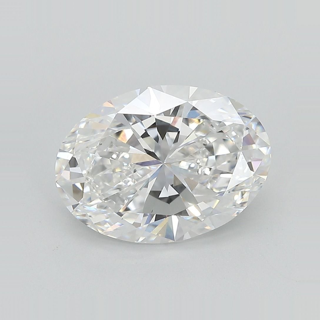 3.74 ct. oval Lab Grown Diamond front image