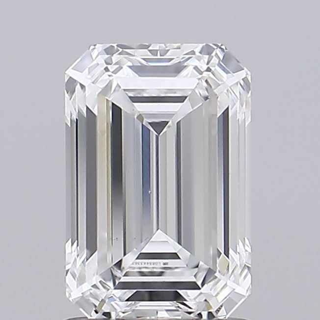 1.37 ct. emerald Lab Grown Diamond front image
