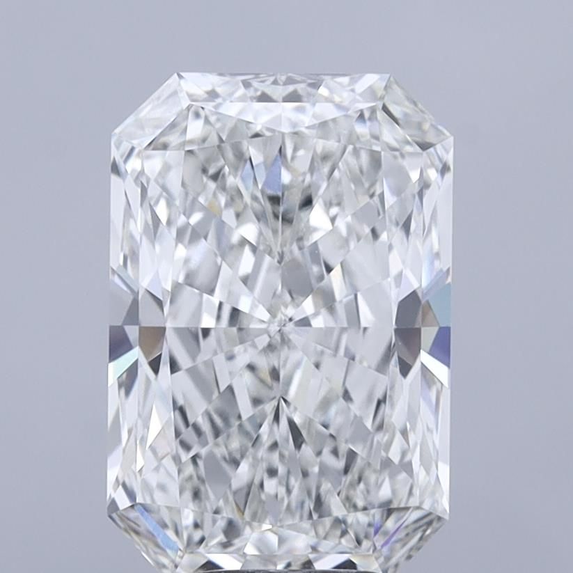 6.05 ct. radiant Lab Grown Diamond front image