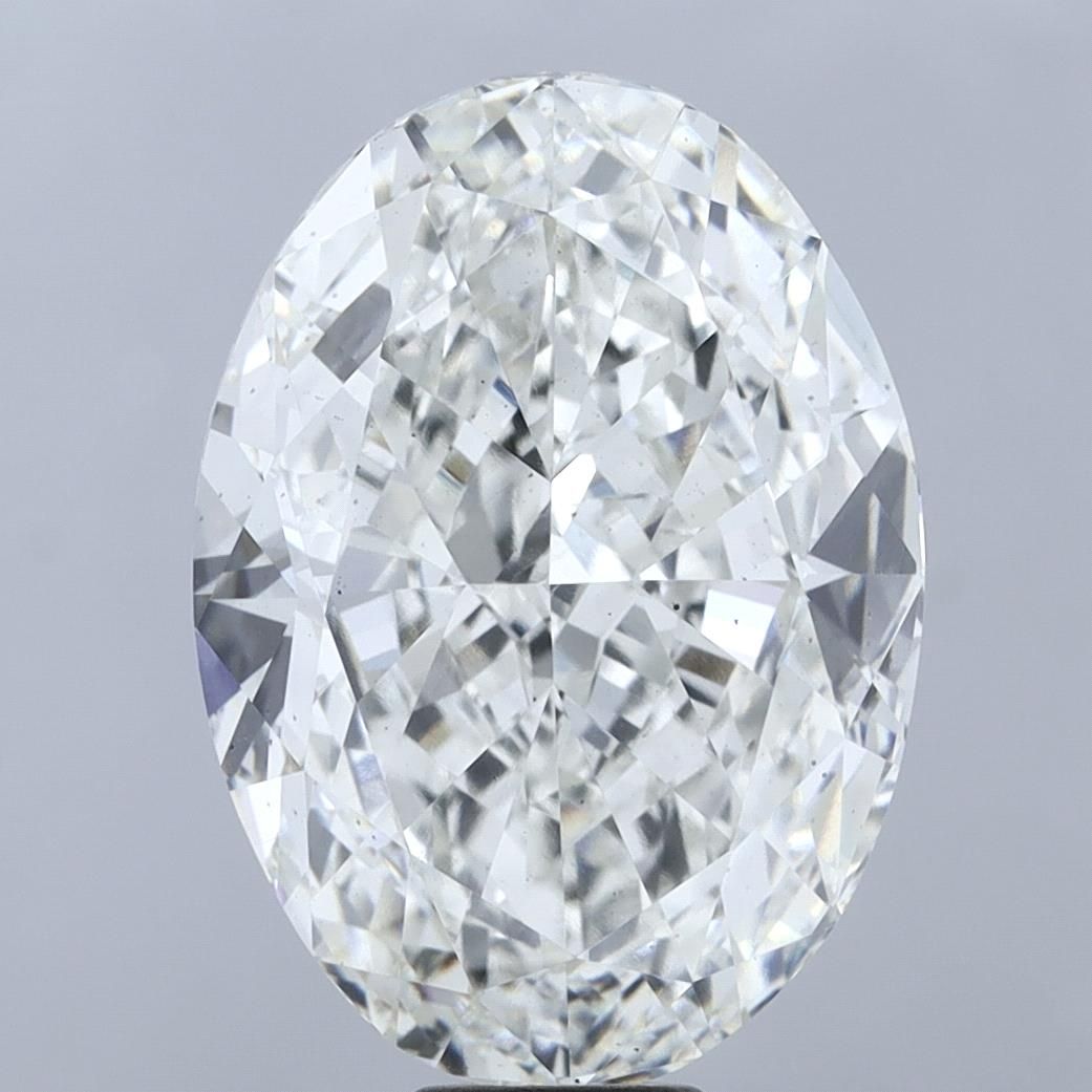 20.00 ct. oval Lab Grown Diamond front image