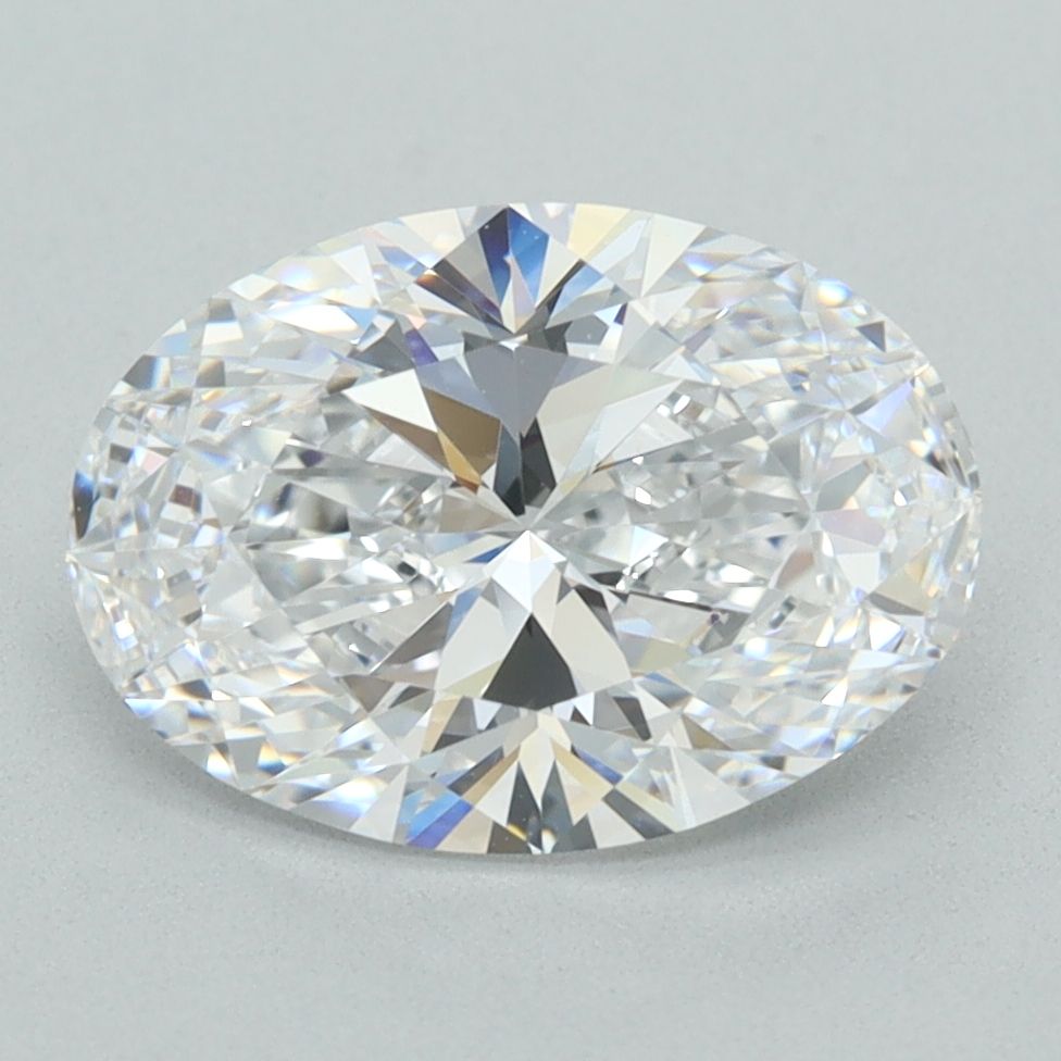 2.96 ct. oval Lab Grown Diamond front image