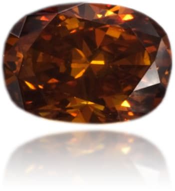 Diament 0.51 ct Fancy Deep Orange/VS2
