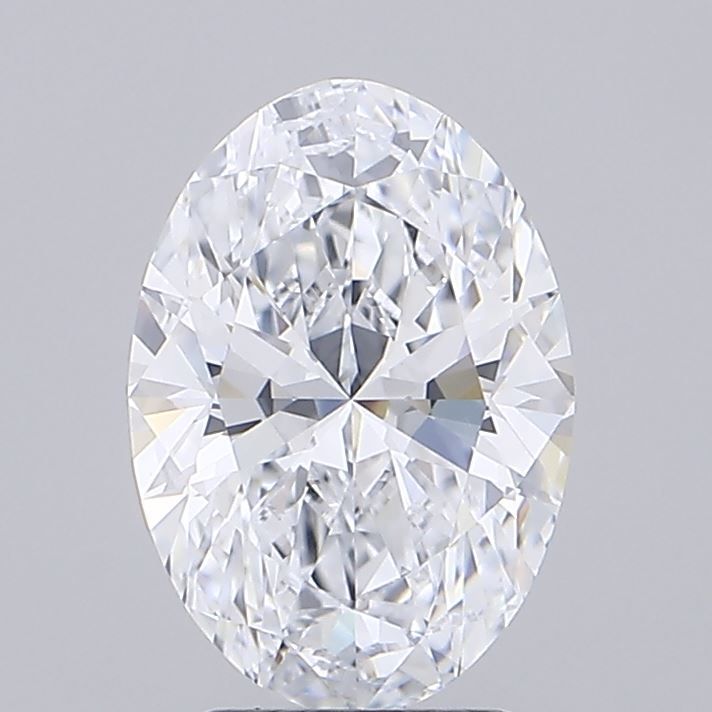 3.01 ct. oval Lab Grown Diamond front image