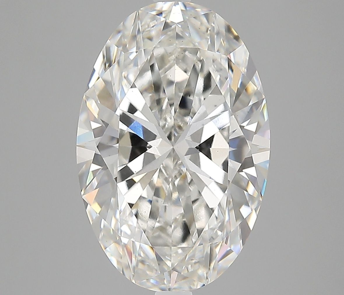5.35 ct. oval Lab Grown Diamond front image