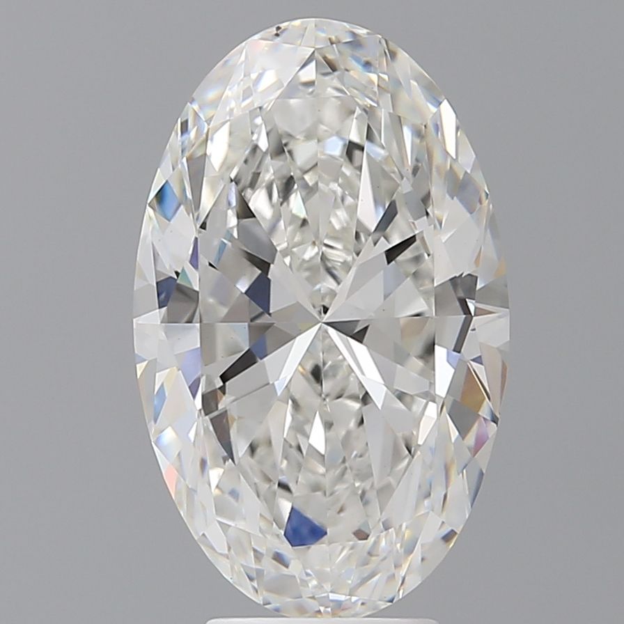 5.57 ct. oval Lab Grown Diamond front image