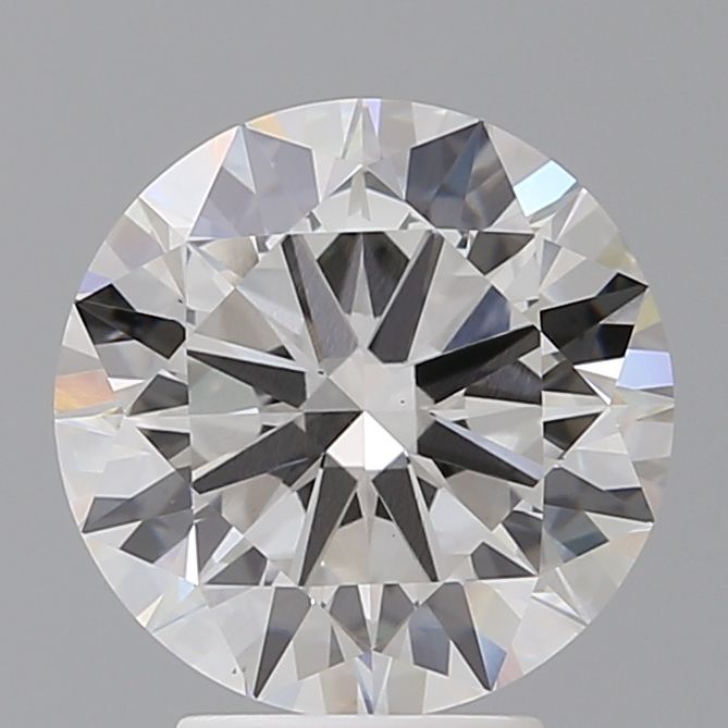 3.95 ct. round Lab Grown Diamond front image