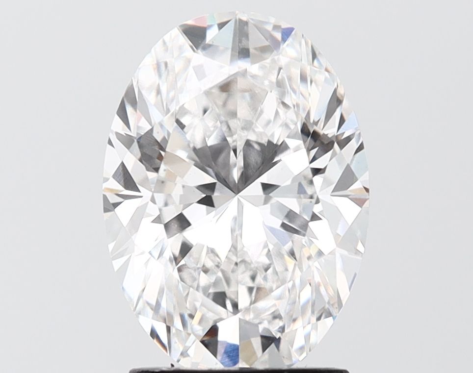 3.02 ct. oval Lab Grown Diamond front image