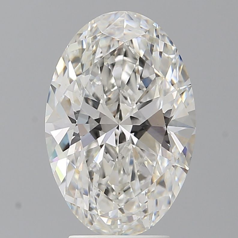 4.03 ct. oval Lab Grown Diamond front image