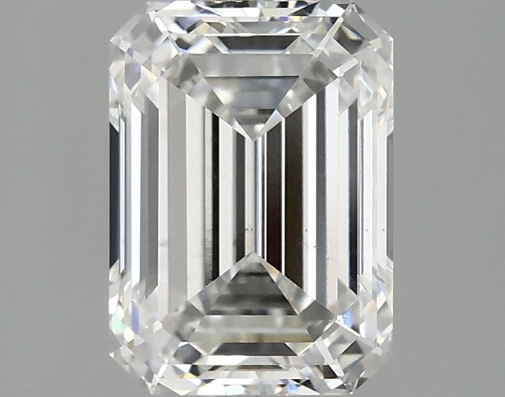 2.10 ct. emerald Lab Grown Diamond front image