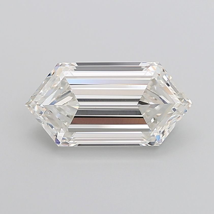 6.17 ct lab-grown Hexagonal Diamond