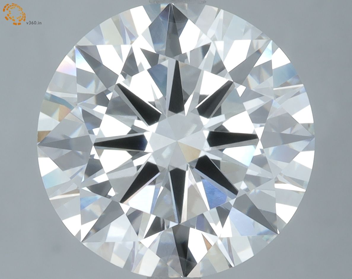 5.20 ct. round Lab Grown Diamond front image