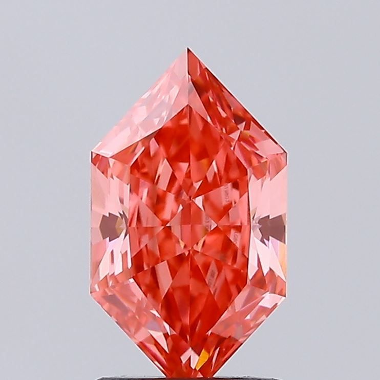 1.44 ct lab-grown Hexagonal Diamond