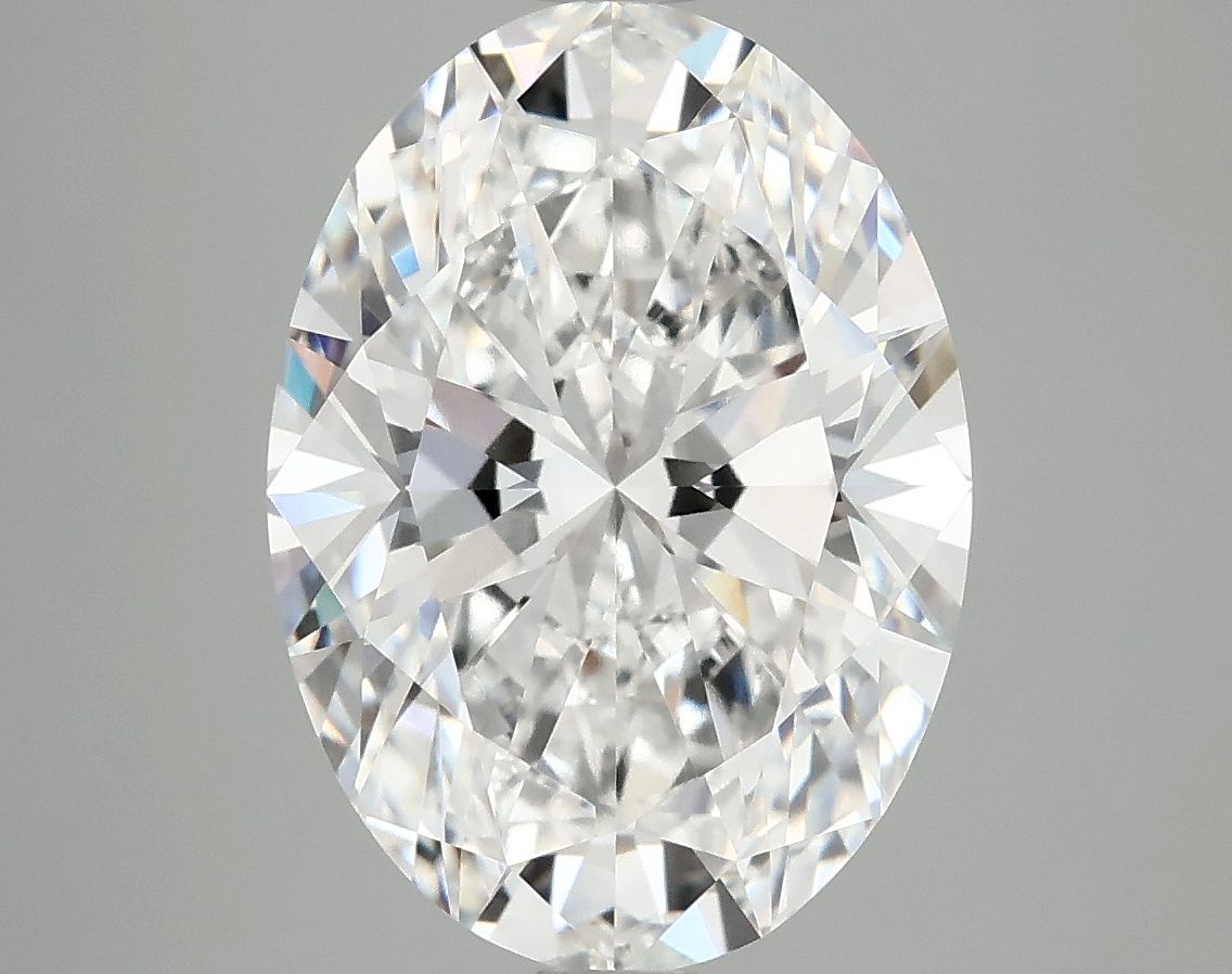 5.06 ct. oval Lab Grown Diamond front image