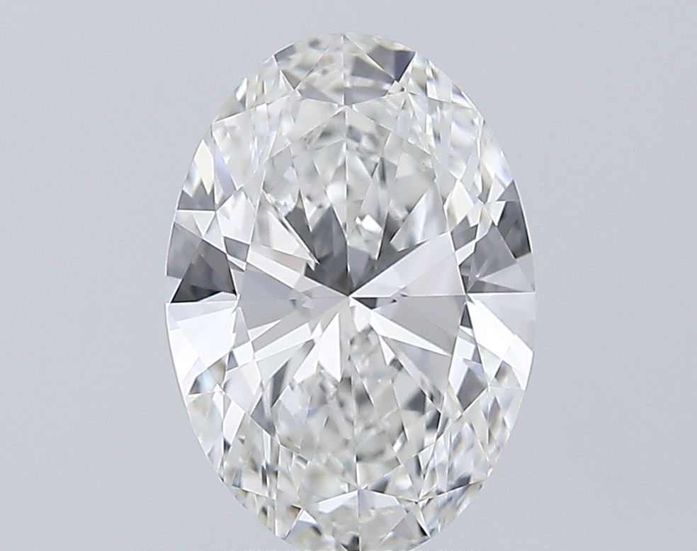 2.08 ct. oval Lab Grown Diamond front image