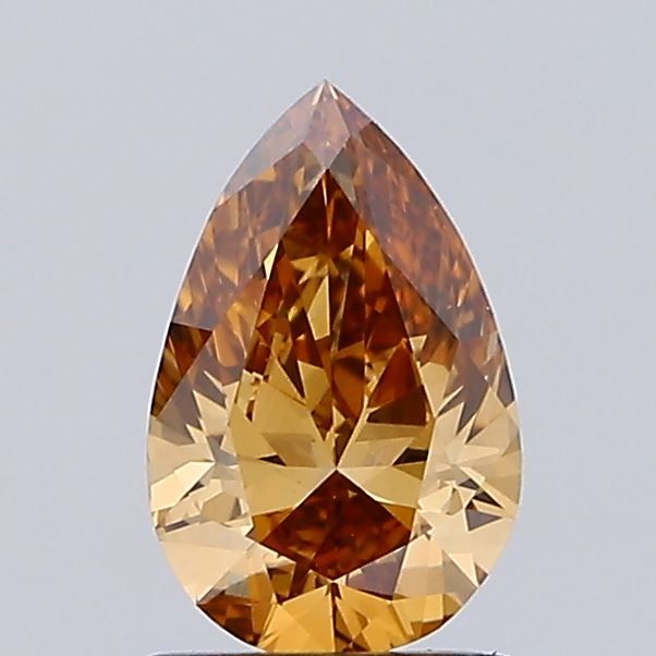 1.02 CT Fancy Brown PEAR