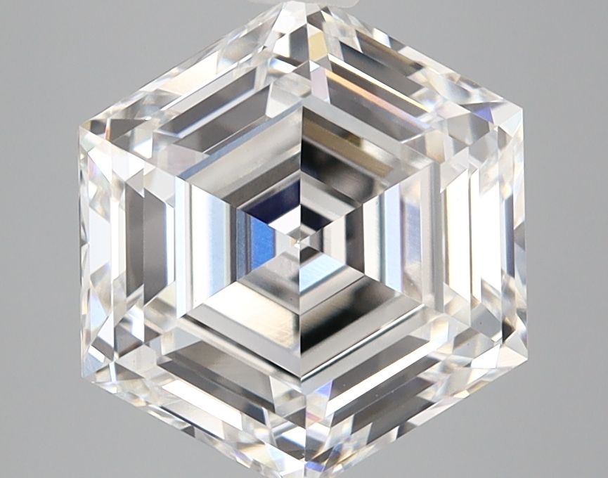 3.09 ct lab-grown Hexagonal Diamond