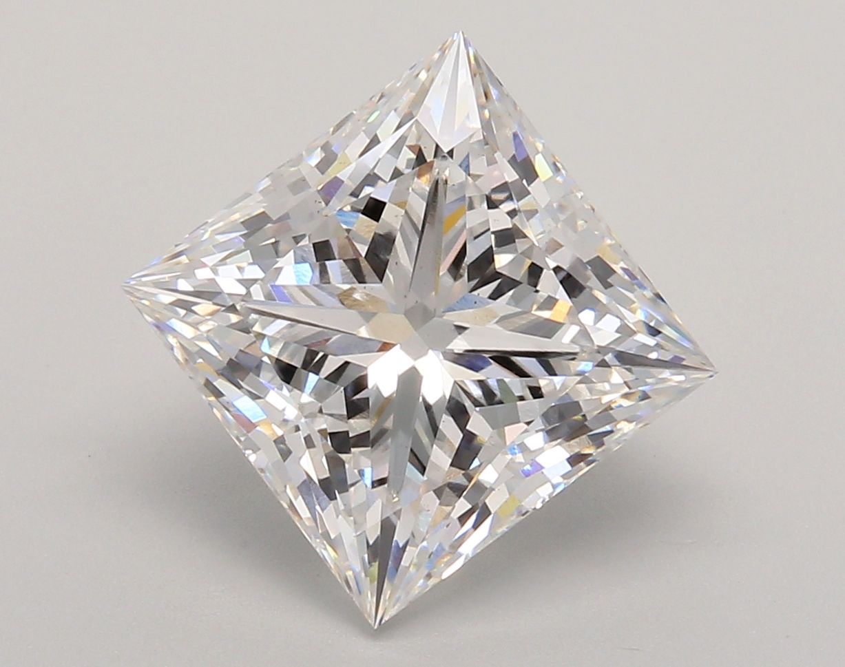 5.53 ct. princess Lab Grown Diamond front image