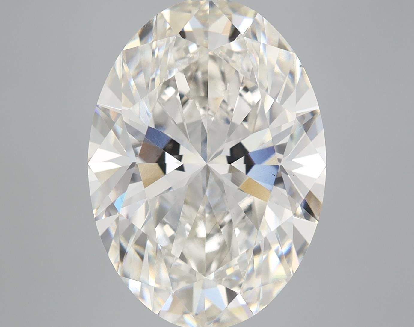 7.38 ct. oval Lab Grown Diamond front image
