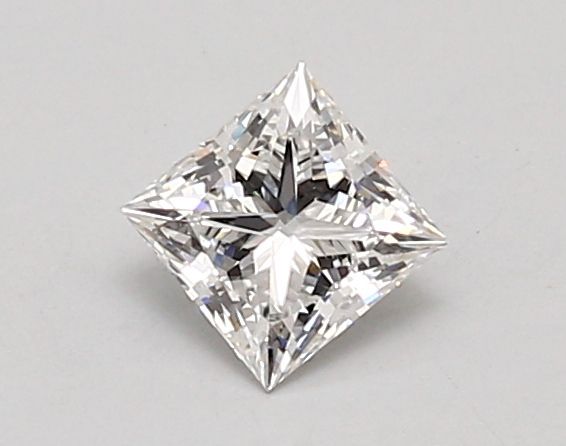 0.66 ct lab-grown Princess Diamond