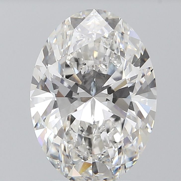 4.02 ct. oval Lab Grown Diamond front image