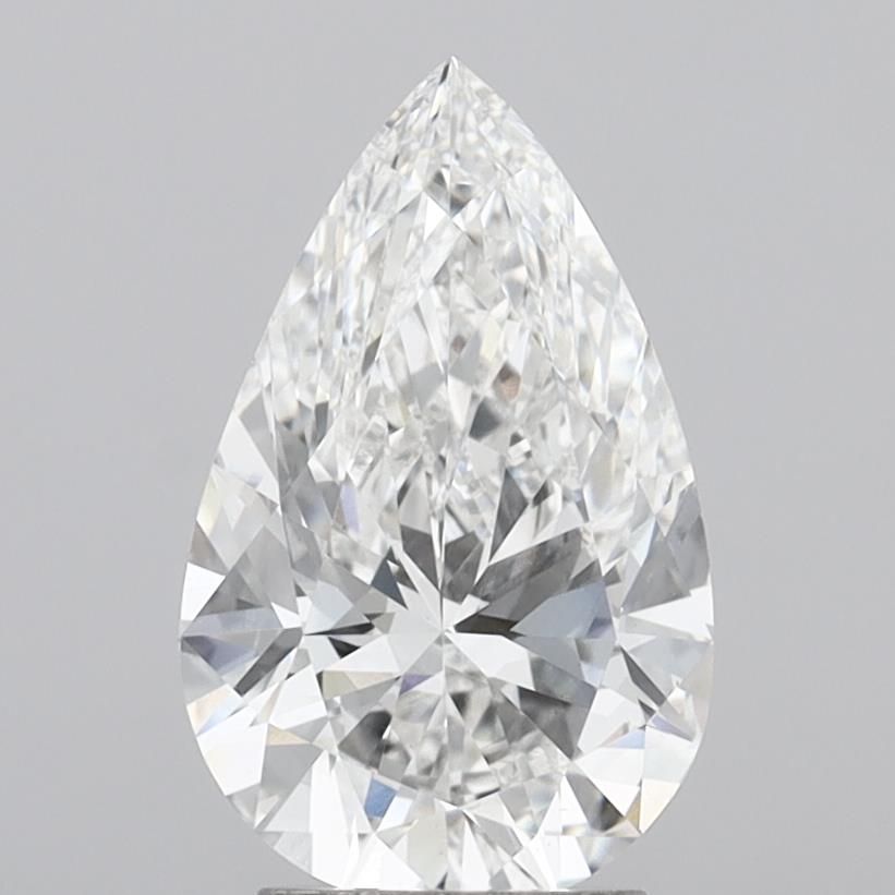 3.04 ct. pear Lab Grown Diamond front image