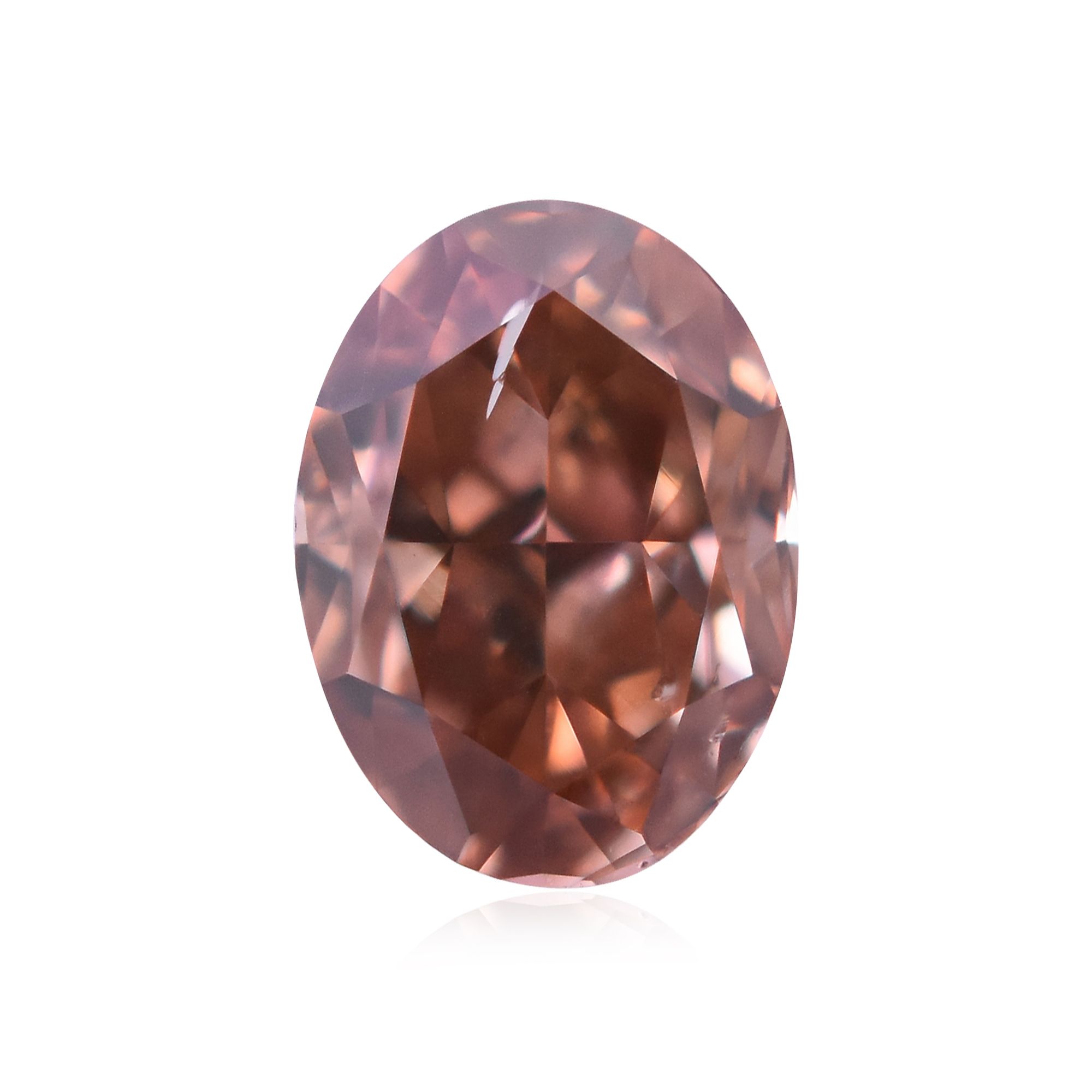 Diament 0.24 ct Fancy Deep Orangey Pink/SI2