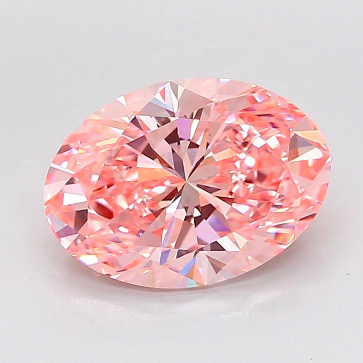 3.01 ct. oval Lab Grown Diamond front image