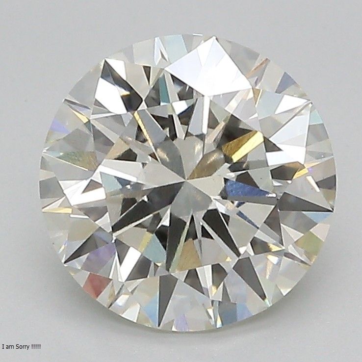 2.63 ct. round Lab Grown Diamond front image