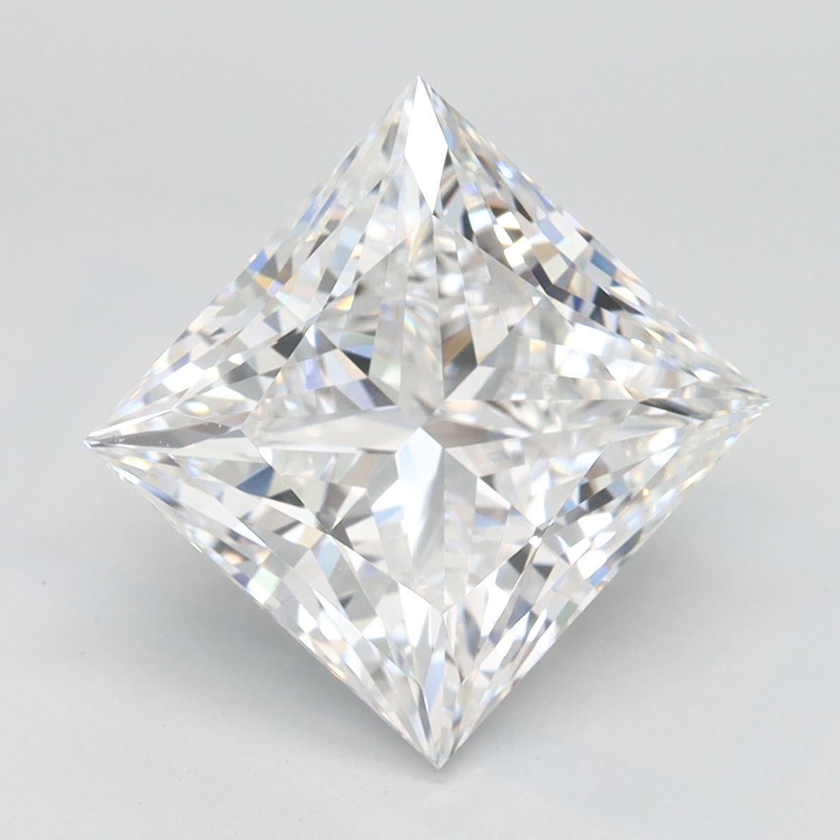 3.55 ct. princess Lab Grown Diamond front image