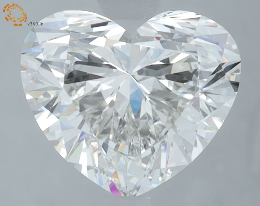 2.83 ct. heart Lab Grown Diamond front image
