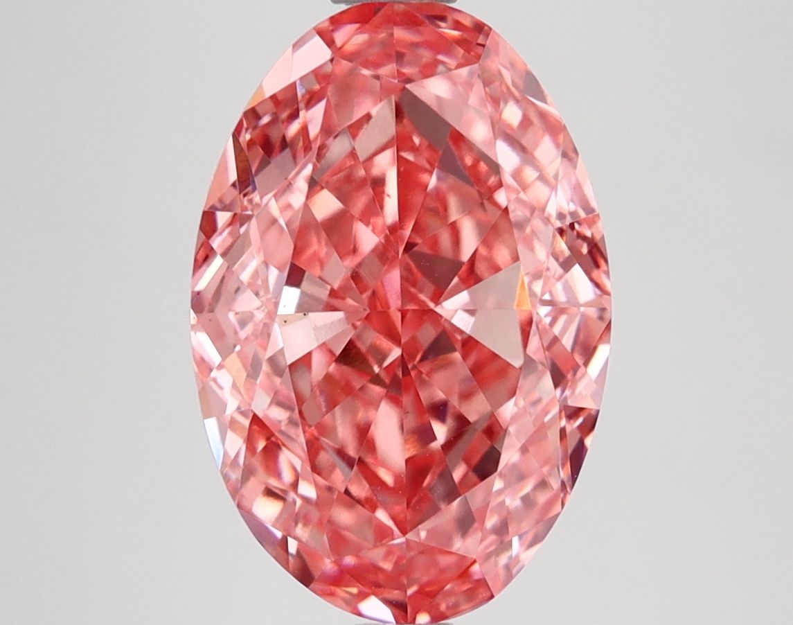3.76 ct. oval Lab Grown Diamond front image