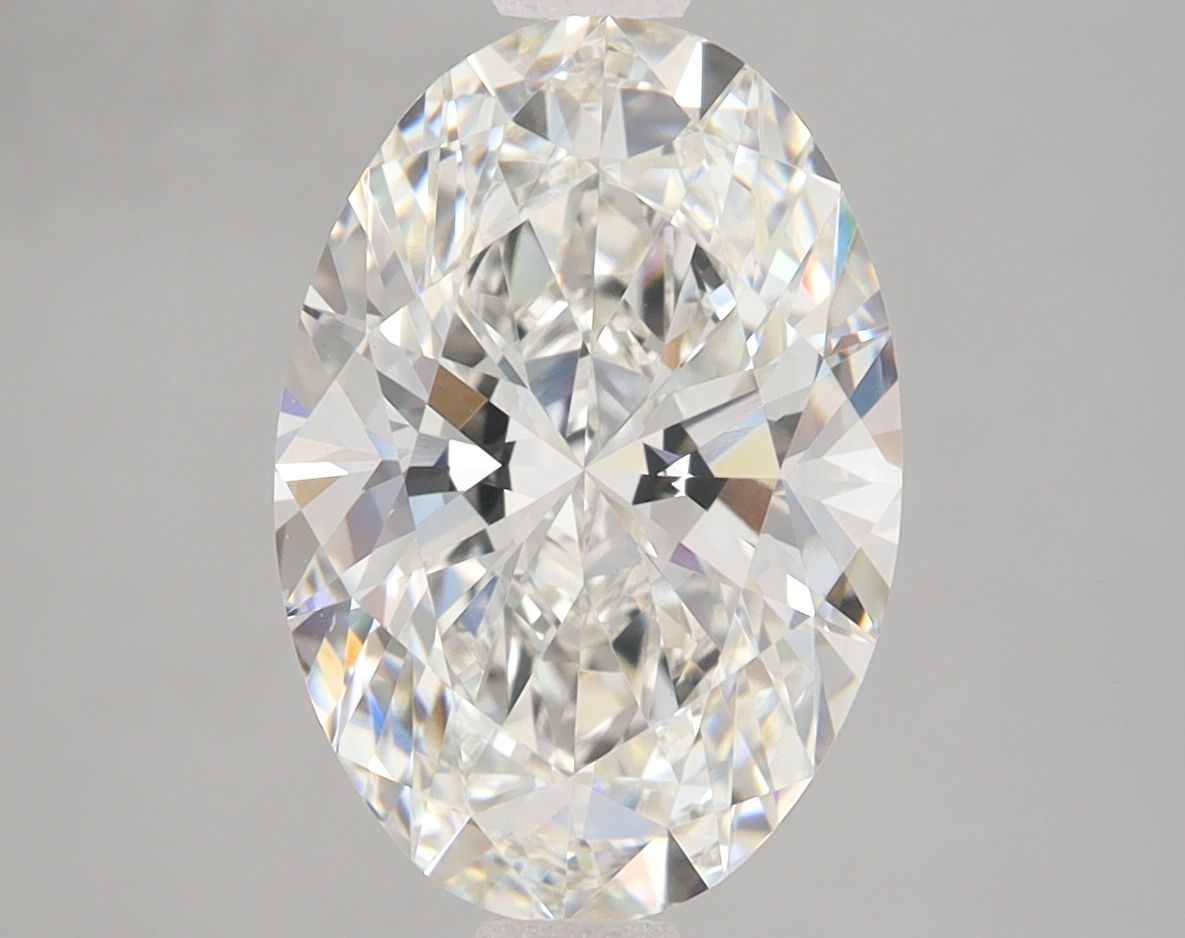 3.72 ct. oval Lab Grown Diamond front image