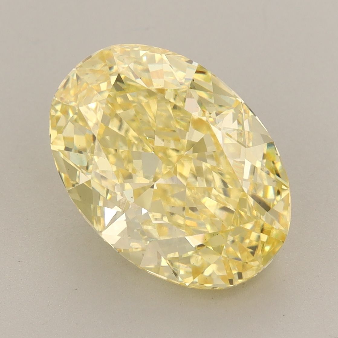 5.17 ct. oval Lab Grown Diamond front image