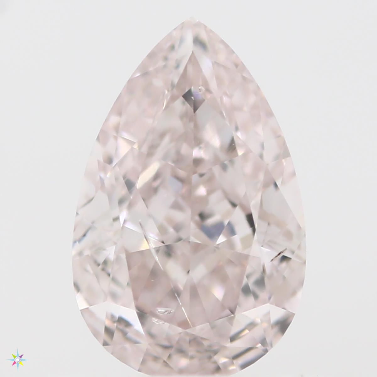 Diament 0.57 ct Fancy Light Brownish Pink/SI2