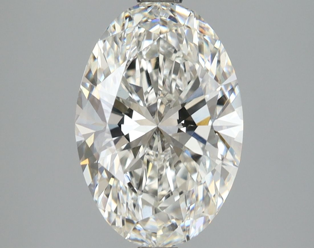 3.08 ct. oval Lab Grown Diamond front image