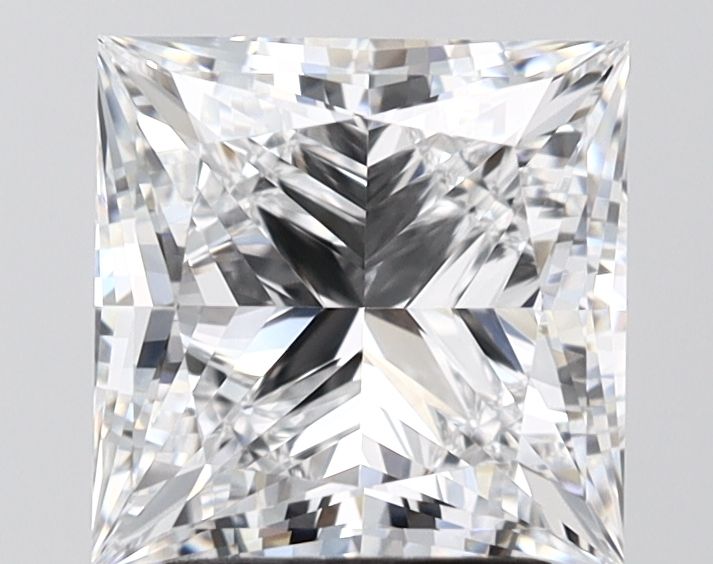 3.02 ct. princess Lab Grown Diamond front image